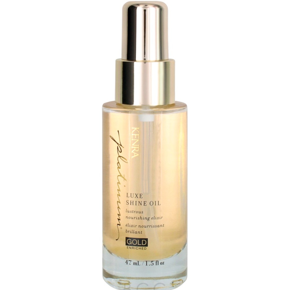 Kenra Platinum Gold Luxe Shine Oil  1.5 fl oz       Heat Protectant Shine Elixer